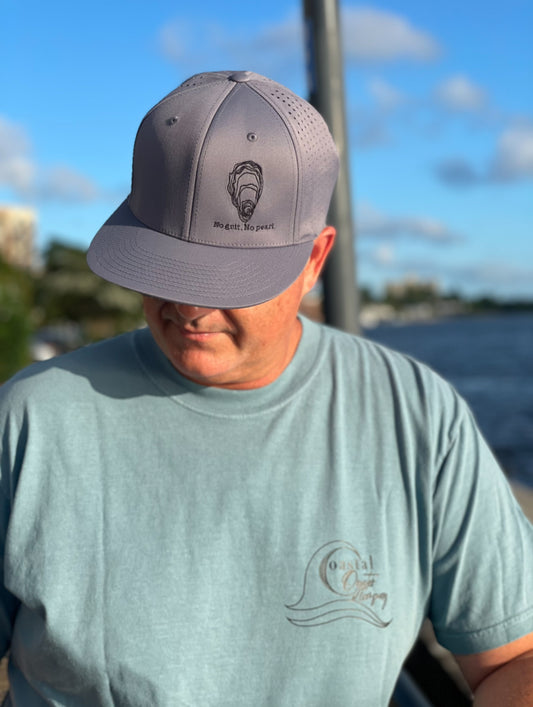 No Grit. No Pearl. Grey Flex Fit